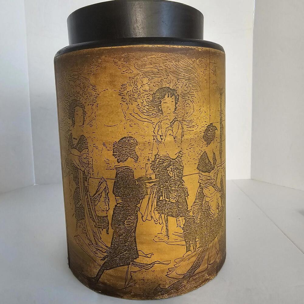 Asian Round Trinket Box With Lid From World Market